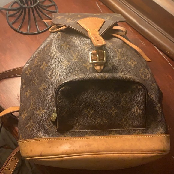 LV Monogram Montsouris Backpack